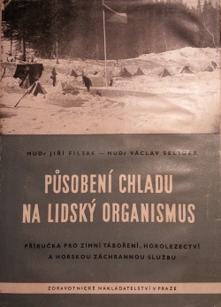 Přebal knihy Působení chladu na lidský organismus